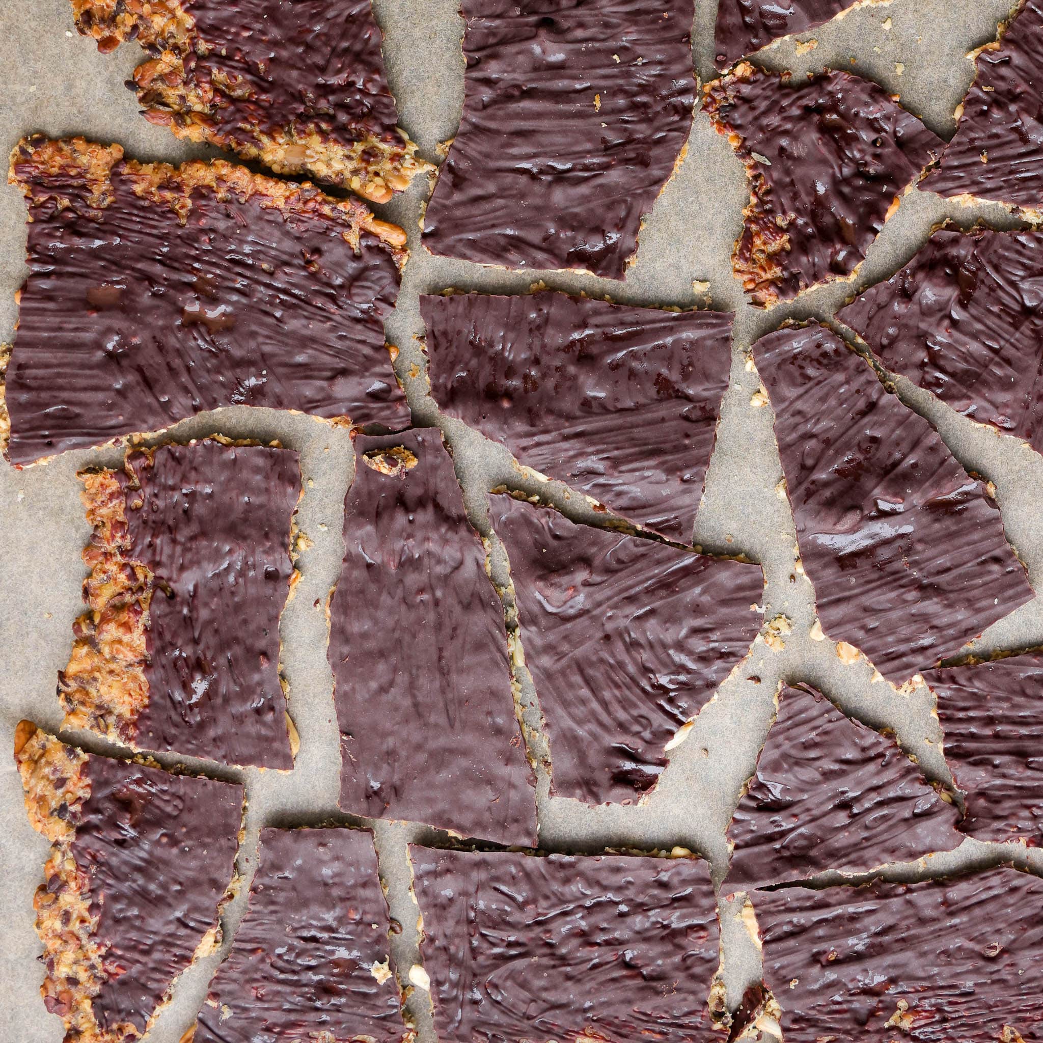 Kernekiks med chokolade