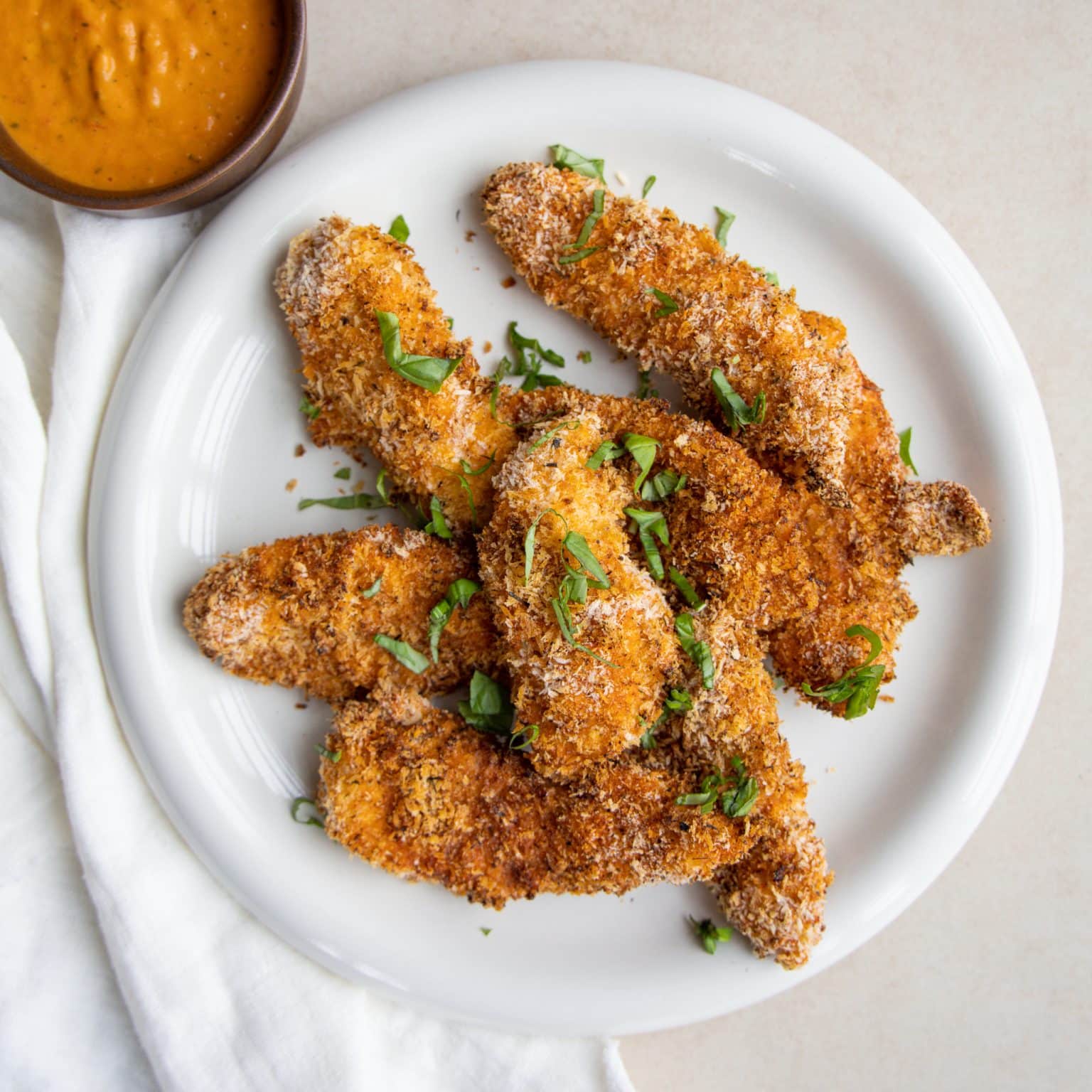 Crispy kylling inderfilet i airfryer