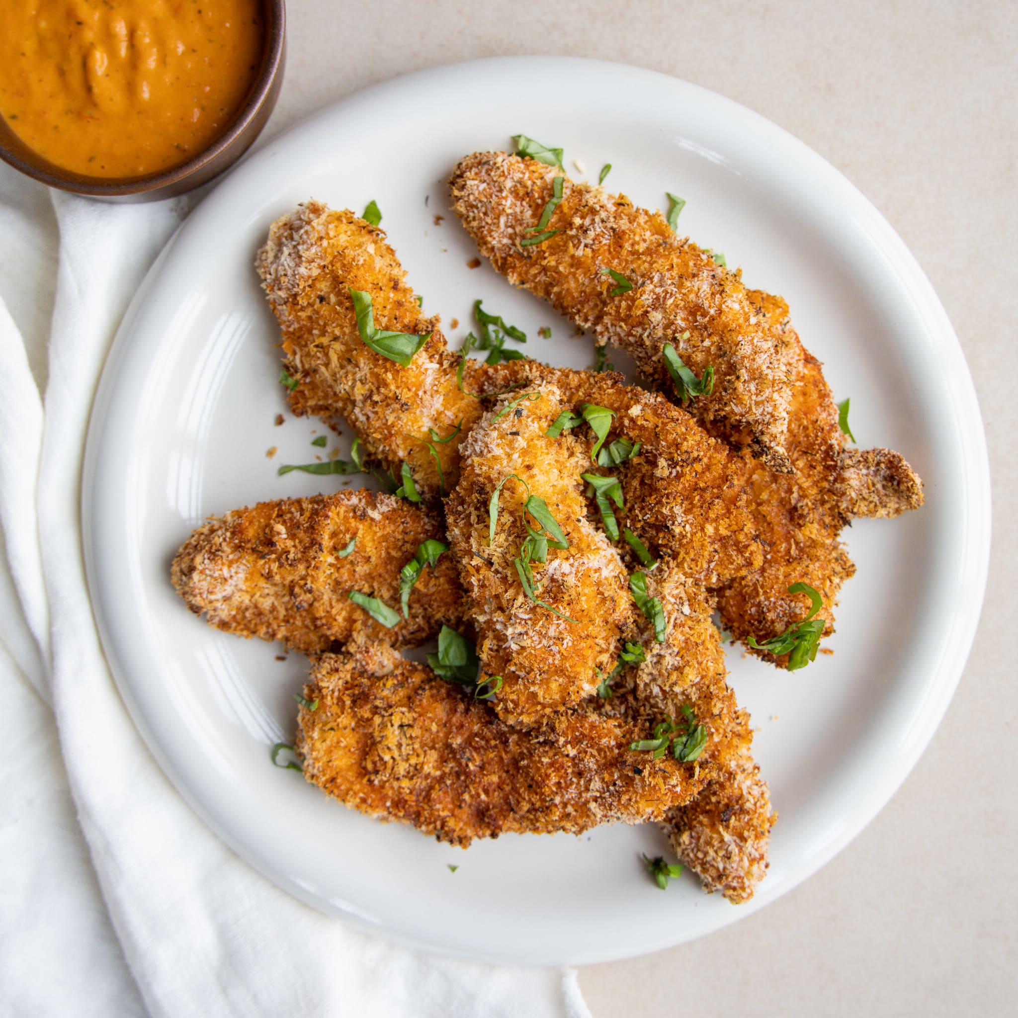 Crispy kyllinge inderfilet i airfryer