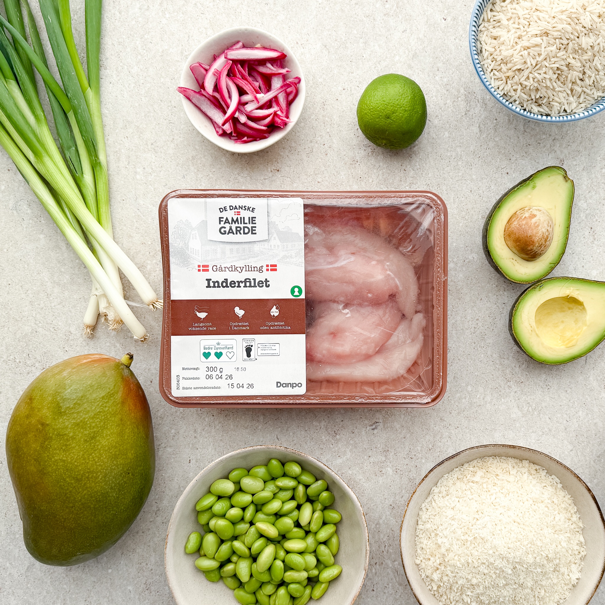 Bowl med crispy inderfilet