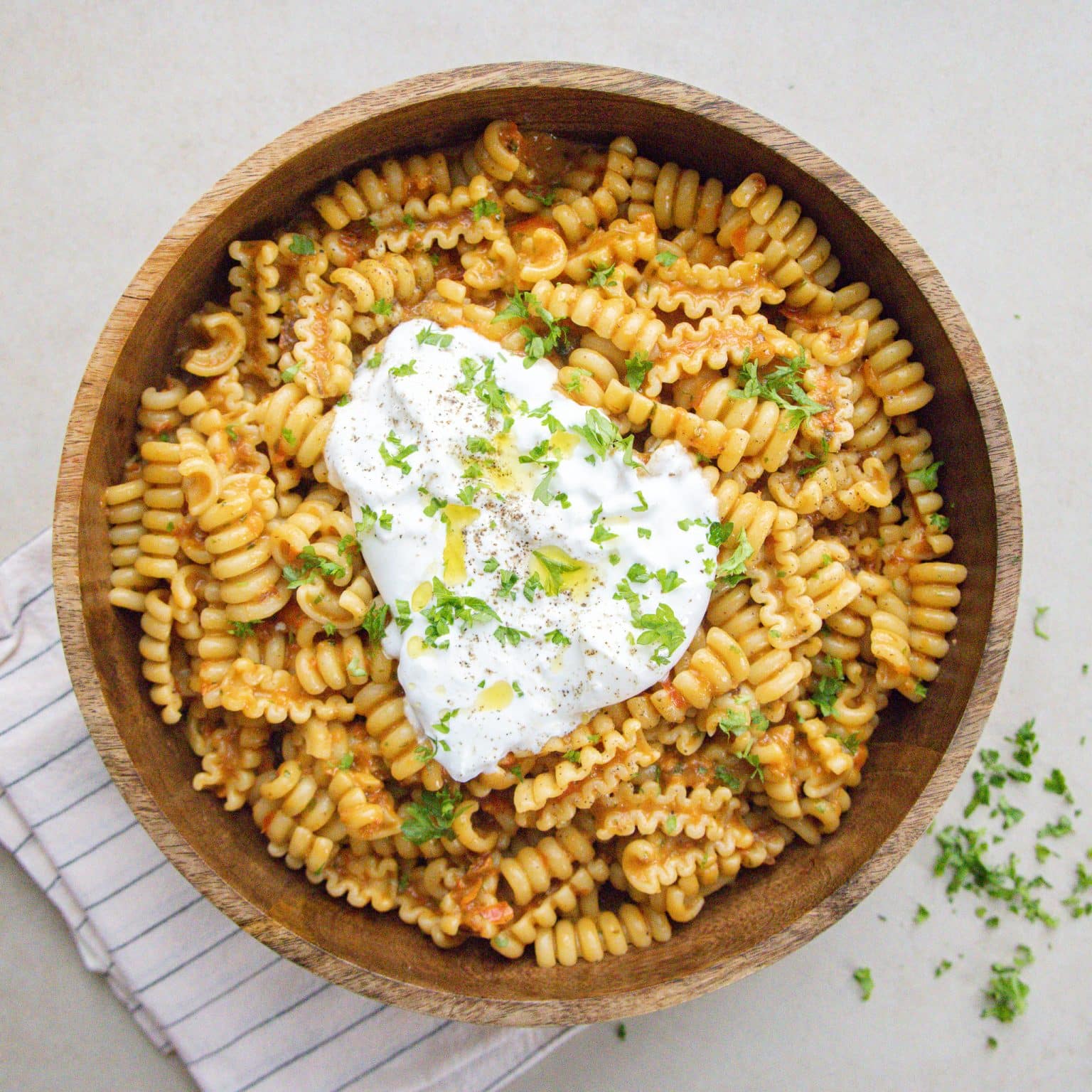 Pasta med romesco