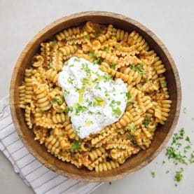 Pasta med romesco