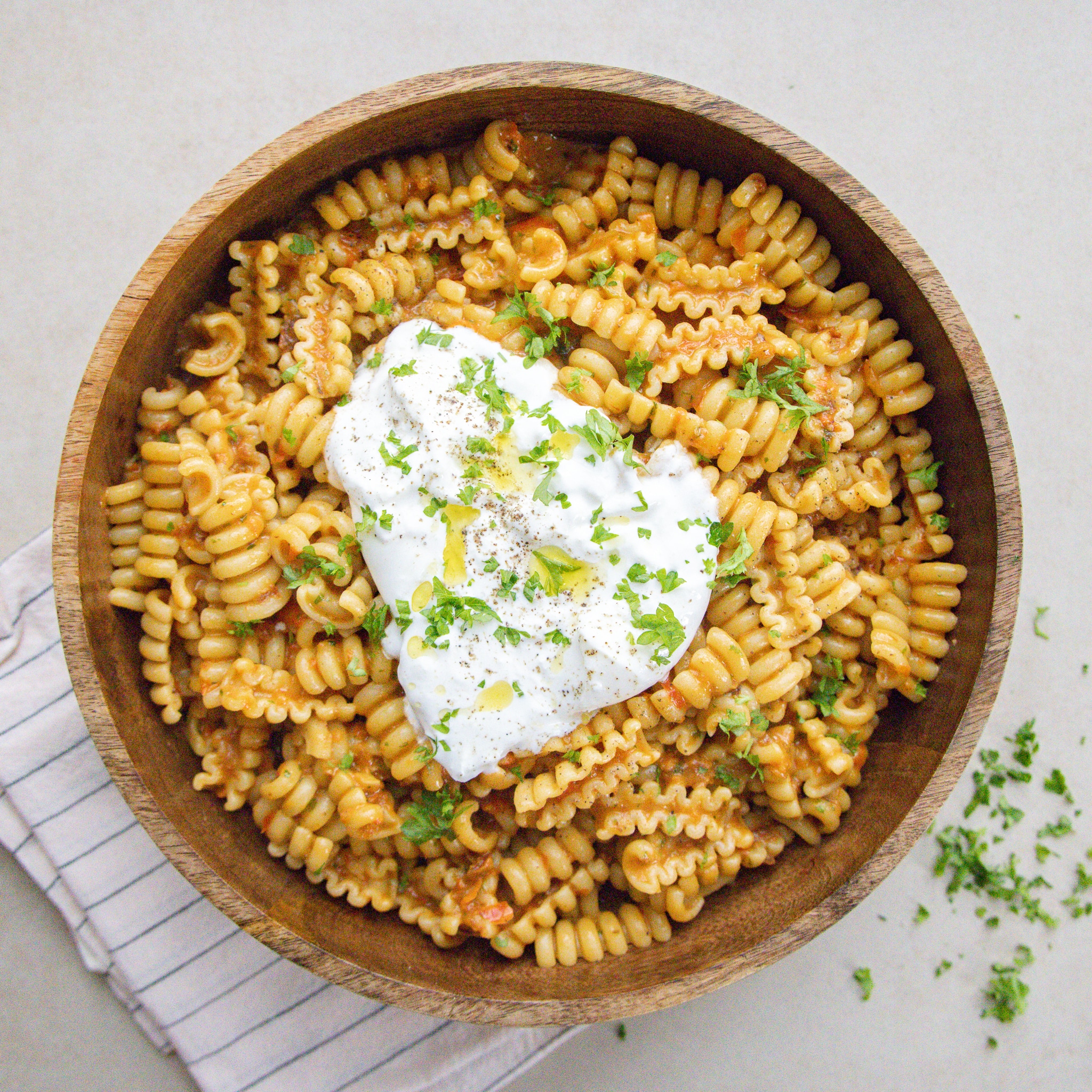 Pasta med romesco