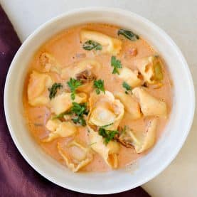 One pot tortellini suppe