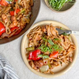 Asiatisk wok med inderfilet