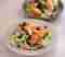 Cæsarsalat med kylling i airfryer og rugbrødscroutoner